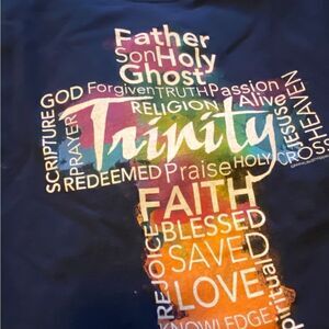 Trinity size large short sleeved t shirt new never worn awesome gift see pics